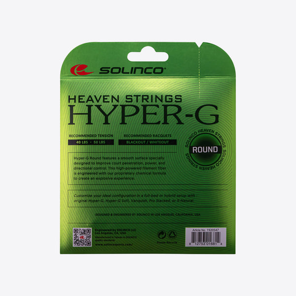 Hyper-G Round Set – Solinco Sports Australia / New Zealand