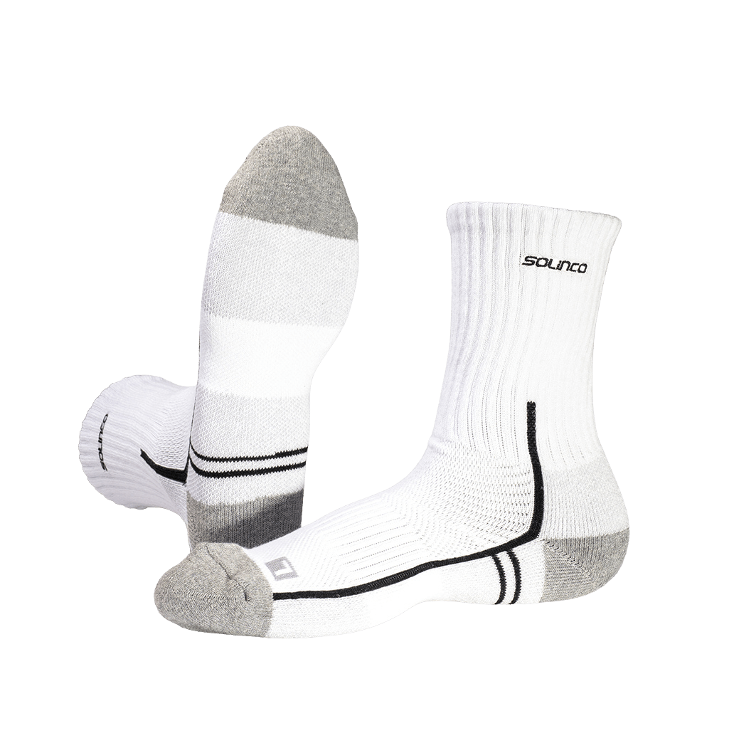 SOLINCO HEAVEN CREW SOCKS - White - Solinco Sports Australia / New Zealand