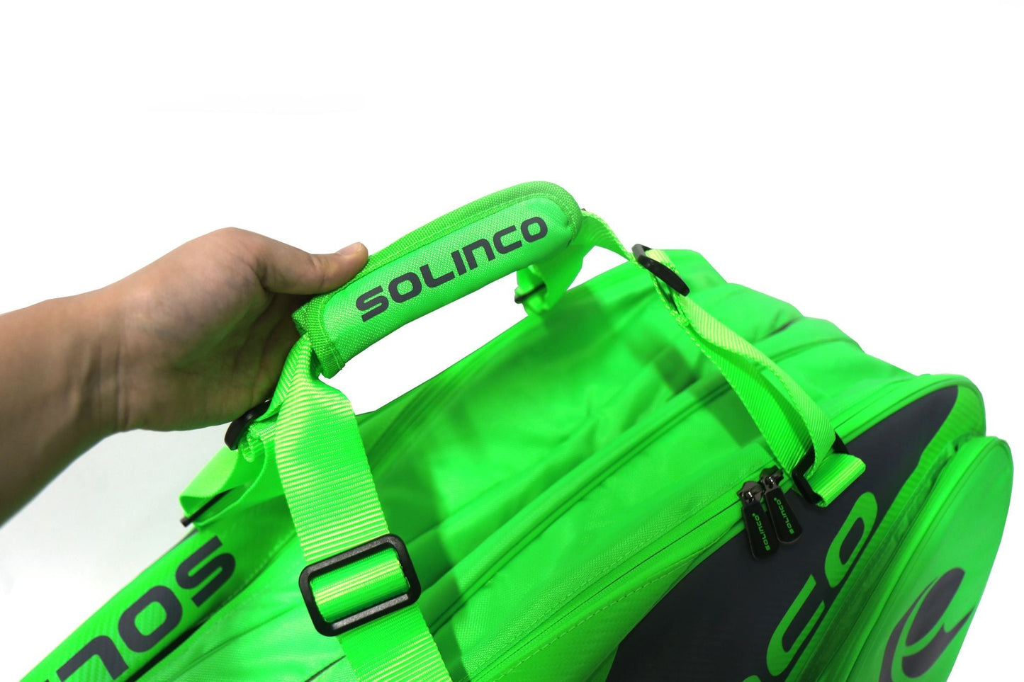15 Racquet Bag - Hyper Green - Solinco Sports Australia / New Zealand
