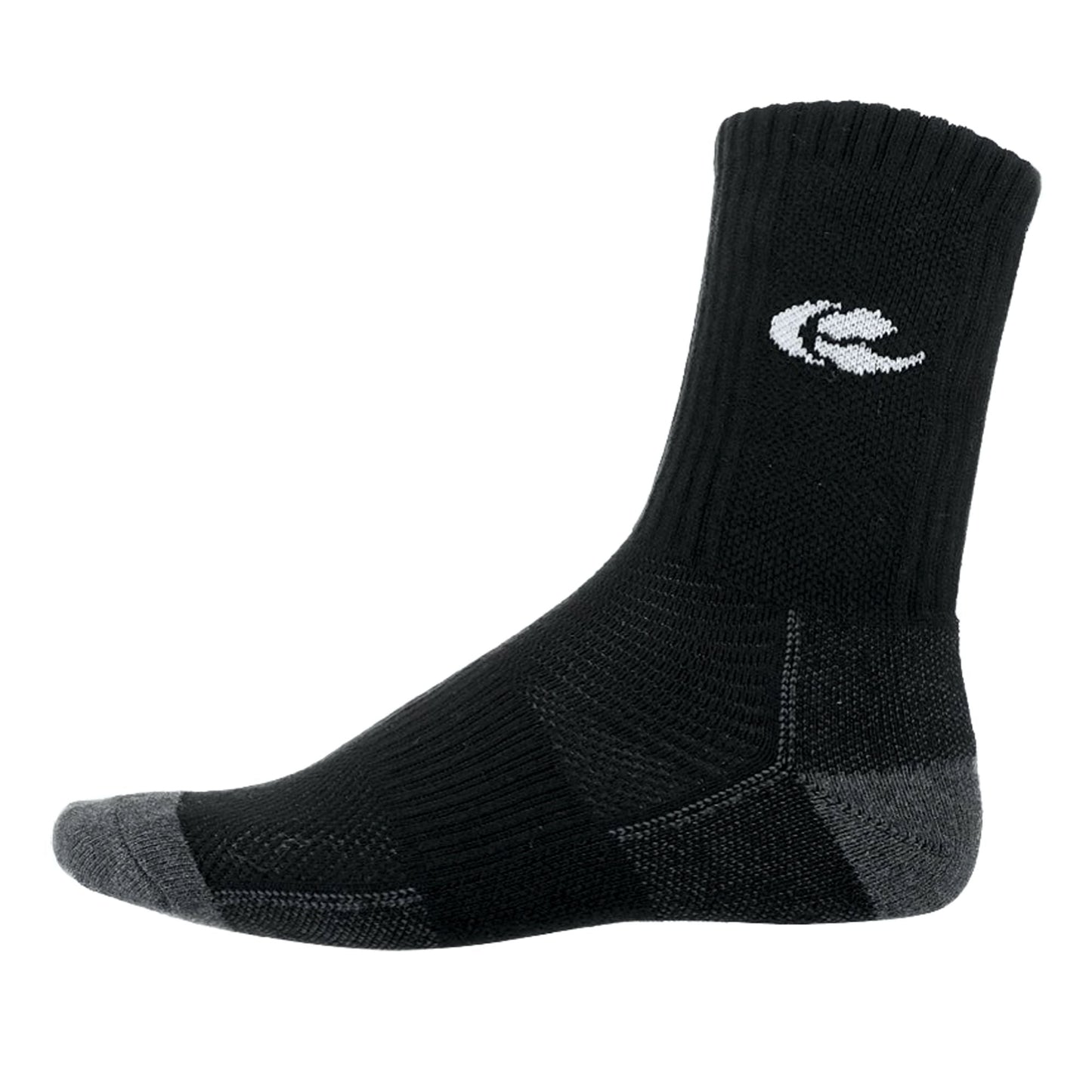 Heaven Crew Socks - Black - Solinco Sports Australia / New Zealand