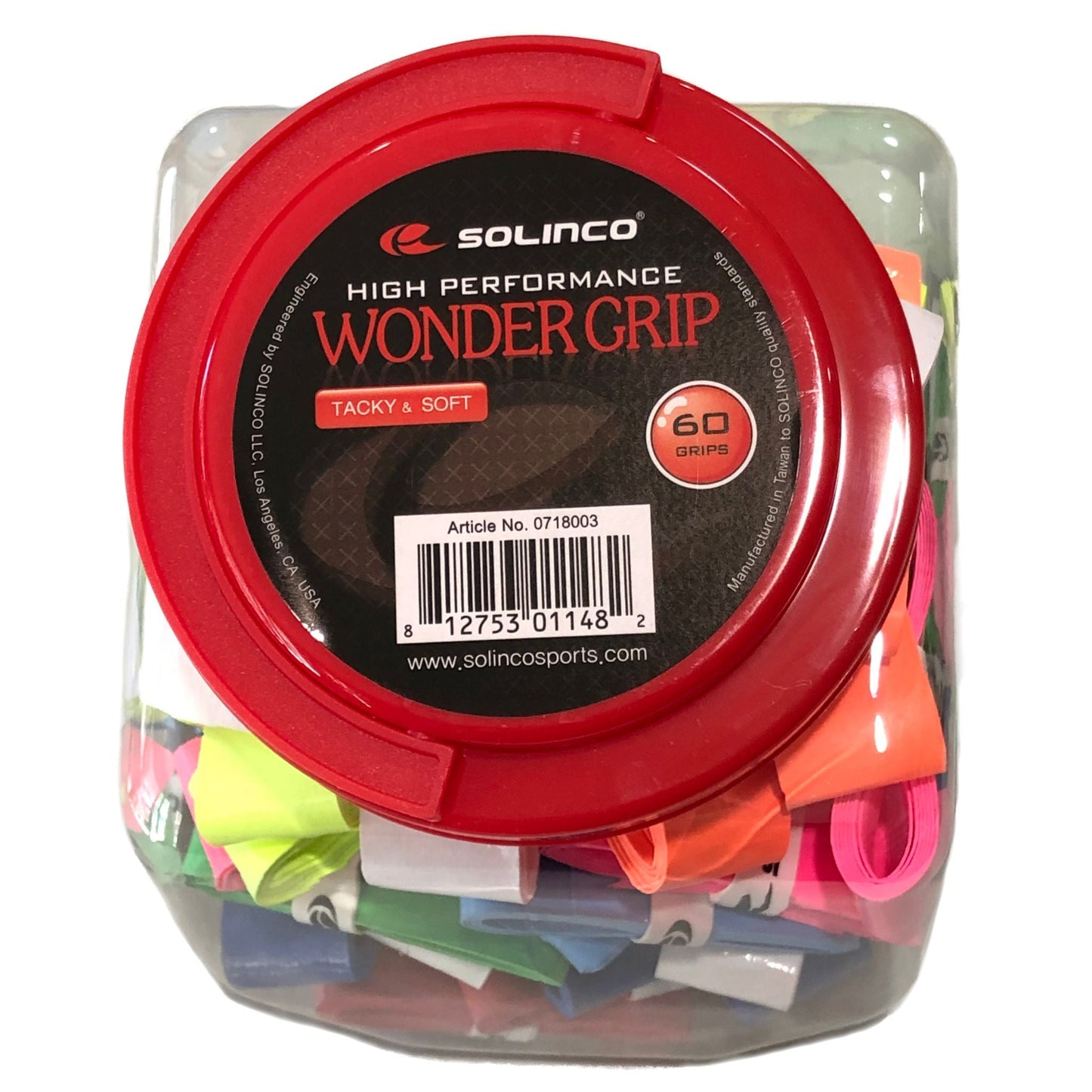 Wonder Grip 60 Mixed Tub - Solinco Sports Australia / New Zealand