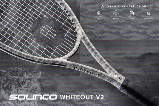 THE ALL-NEW WHITEOUT V2: EXPERIENCE ARCH-2 CONSTRUCTION - Solinco Sports Australia / New Zealand