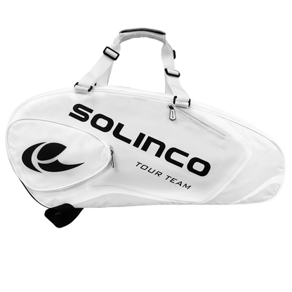 6 Racquet Bag Whiteout - Solinco Sports Australia / New Zealand