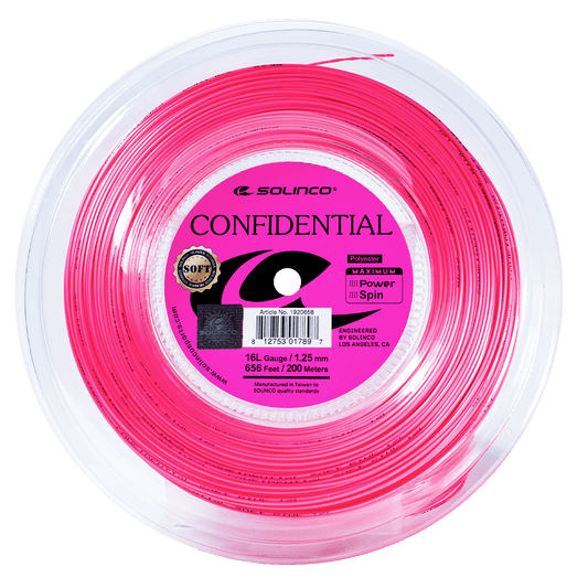 CONFIDENTIAL SOFT - Reel - Solinco Sports Australia / New Zealand