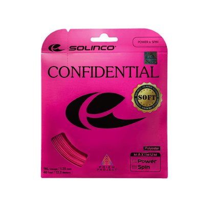 CONFIDENTIAL SOFT - Set - Solinco Sports Australia / New Zealand