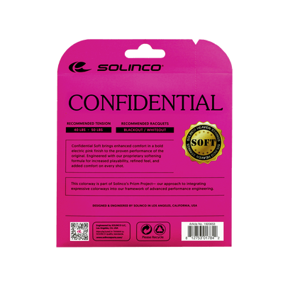 CONFIDENTIAL SOFT - Set - Solinco Sports Australia / New Zealand
