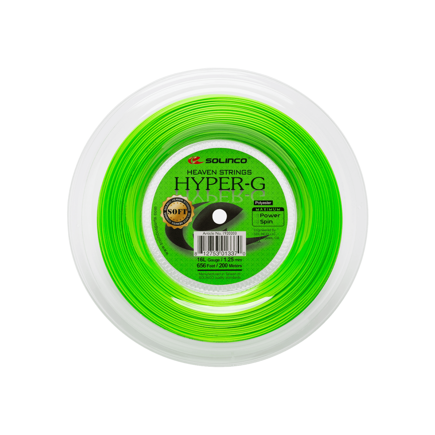 Hyper - G Soft Reel - Solinco Sports Australia / New Zealand