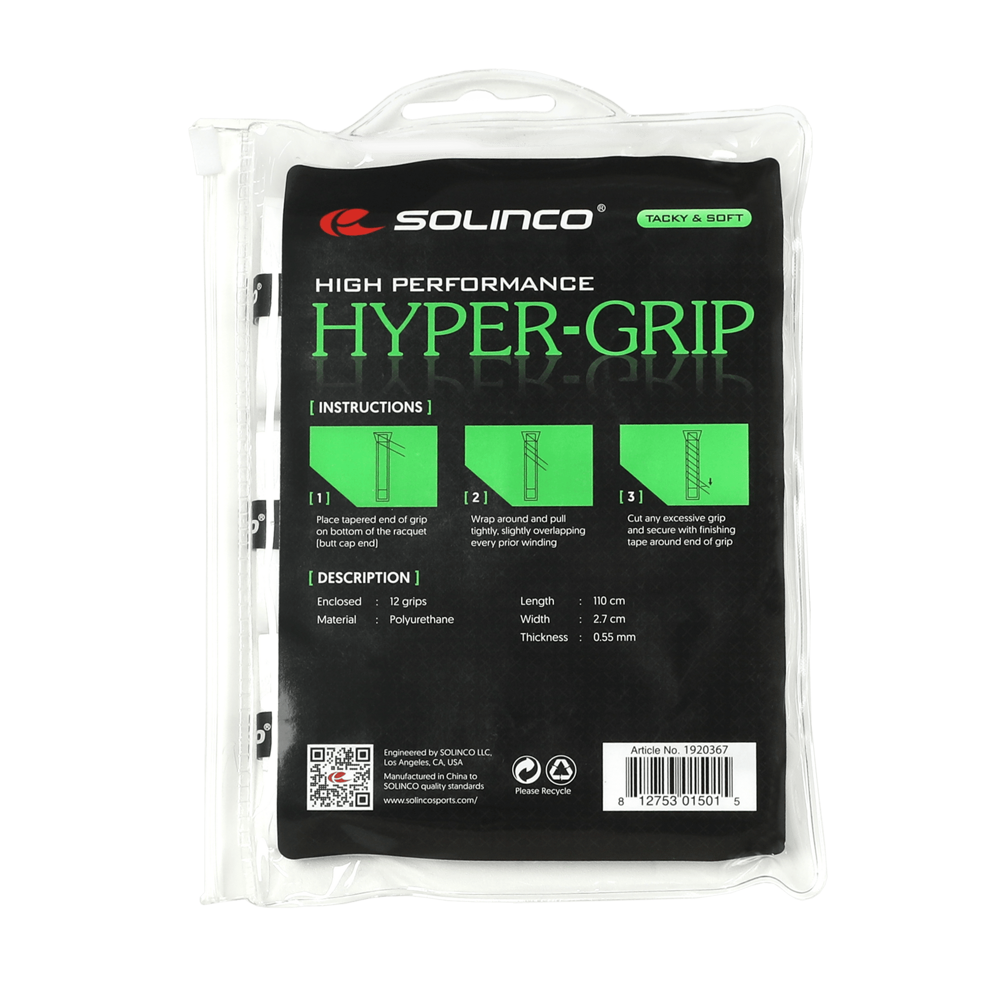 Hyper - Grip 12 Pack - Solinco Sports Australia / New Zealand