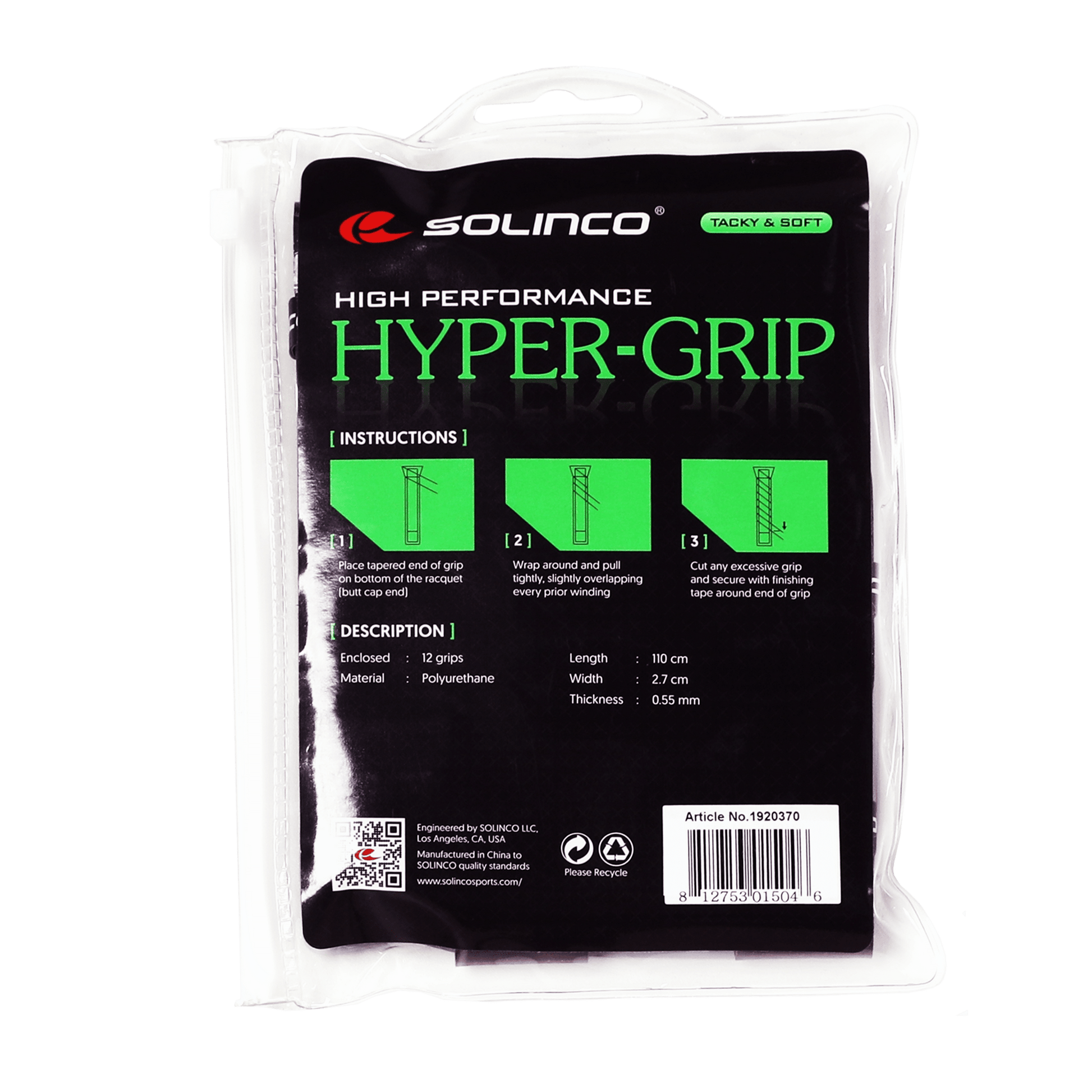 Hyper - Grip 12 Pack - Solinco Sports Australia / New Zealand