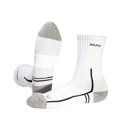 SOLINCO HEAVEN CREW SOCKS - White - Solinco Sports Australia / New Zealand