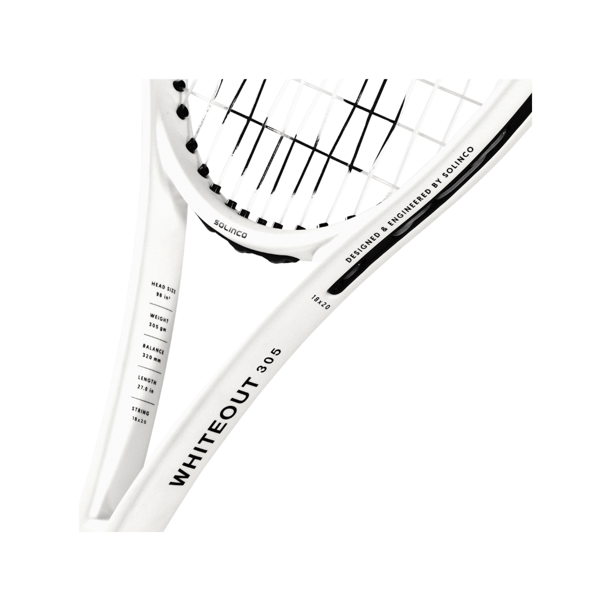 Whiteout 305 18x20 - Solinco Sports Australia / New Zealand