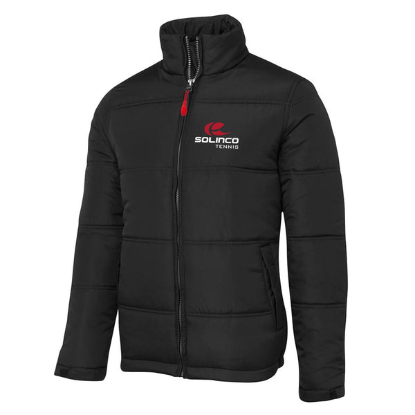 Solinco Ladies Puffer Jacket - Solinco Sports Australia / New Zealand