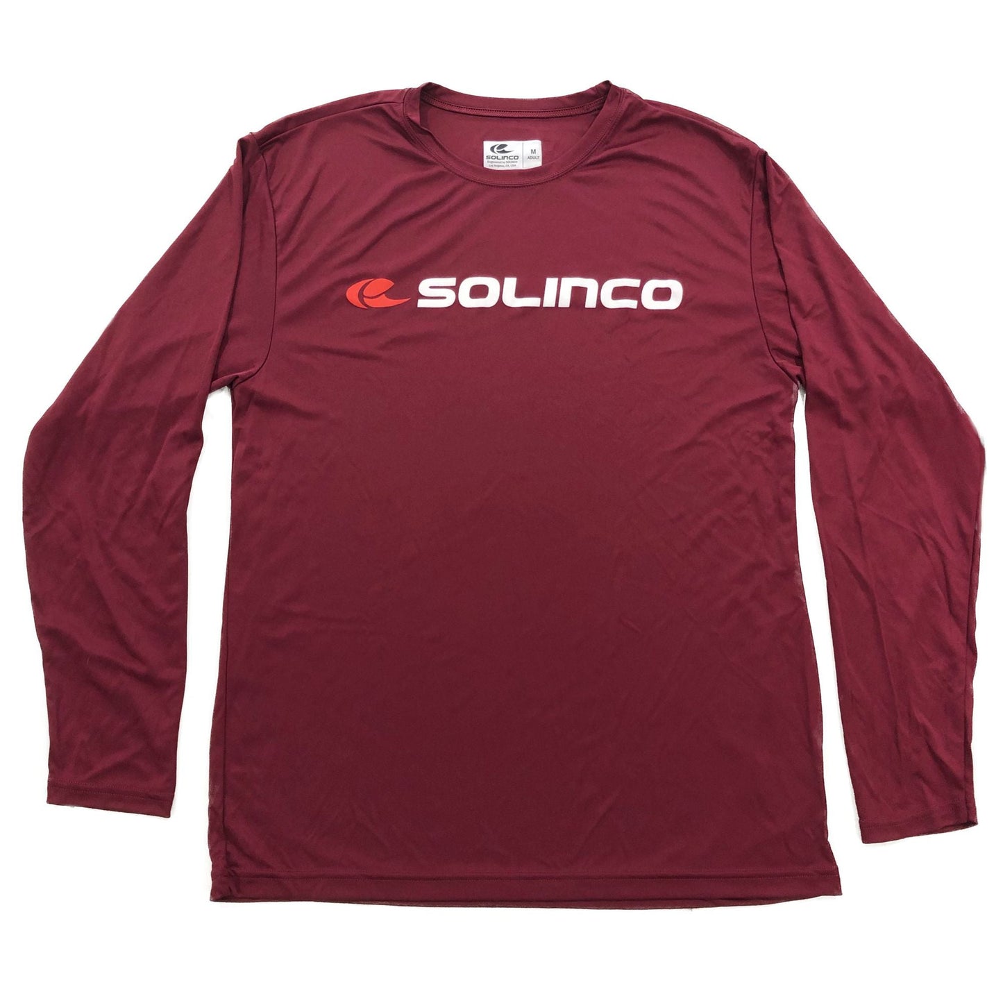 Solinco Long Sleeve Cardinal Tee - Solinco Sports Australia / New Zealand