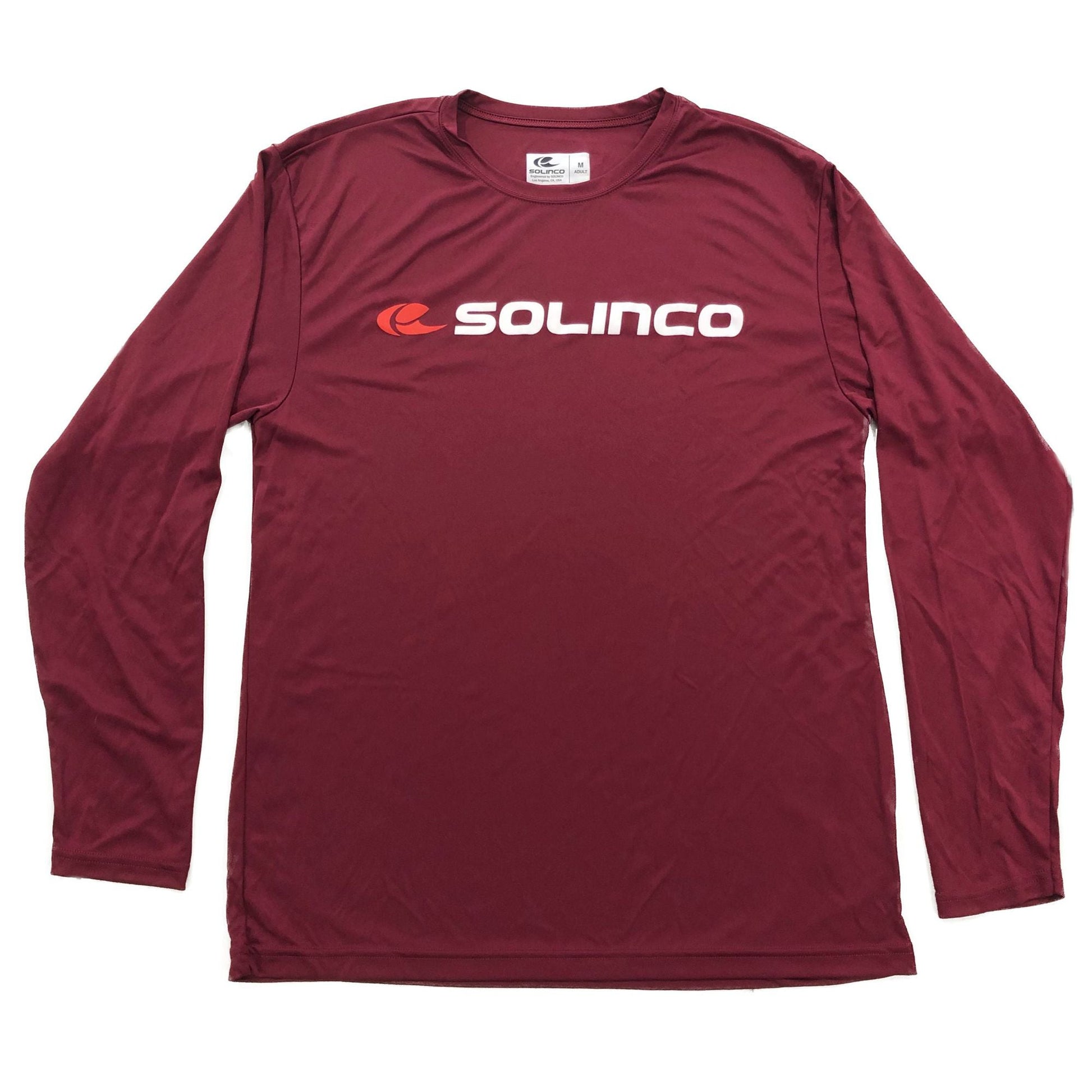 Solinco Long Sleeve Cardinal Tee - Solinco Sports Australia / New Zealand