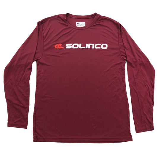 Solinco Long Sleeve Cardinal Tee - Solinco Sports Australia / New Zealand
