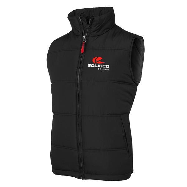 Solinco Mens/Kids Puffer Vest - Solinco Sports Australia / New Zealand