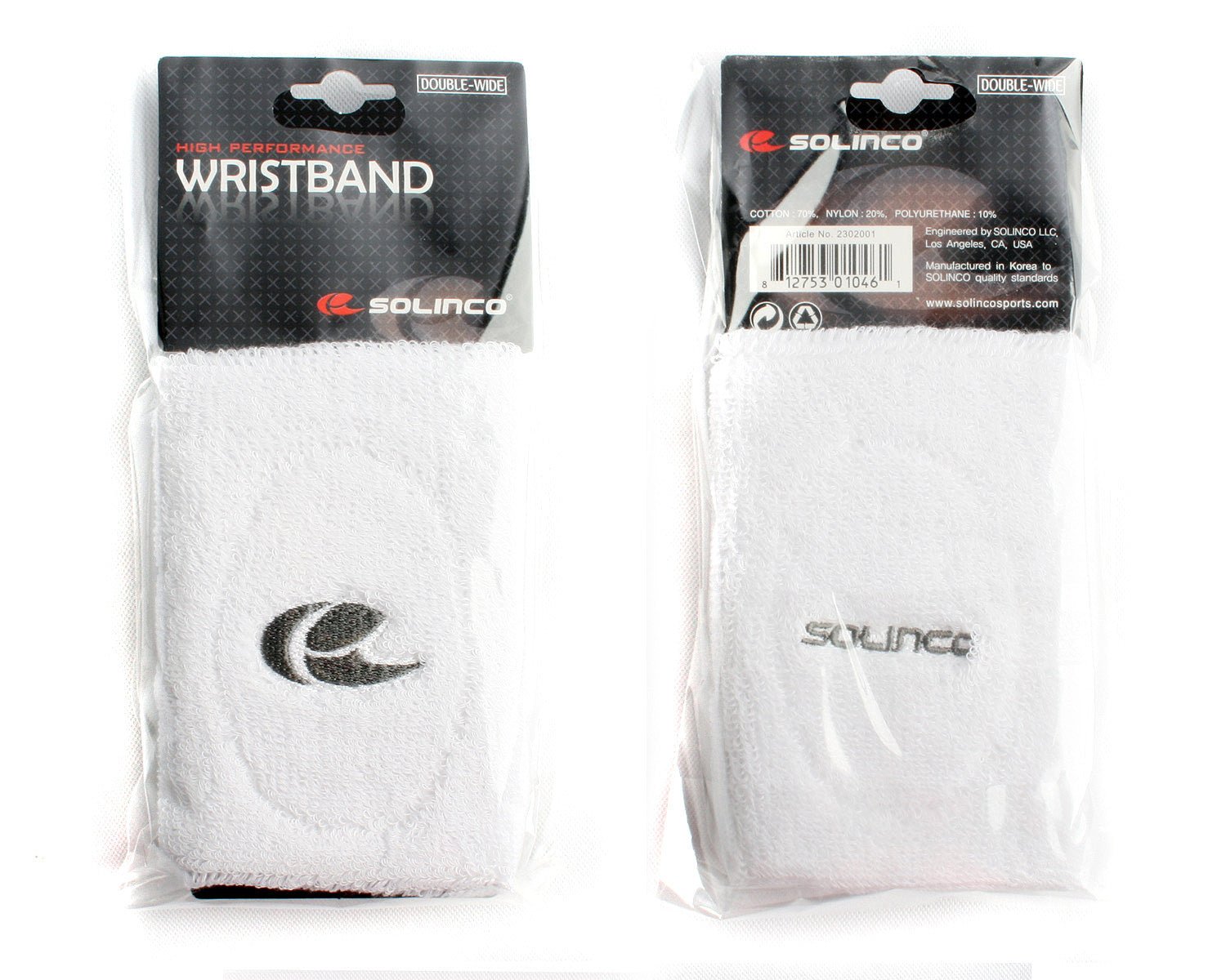 Wristband - Double Wide - Solinco Sports Australia / New Zealand